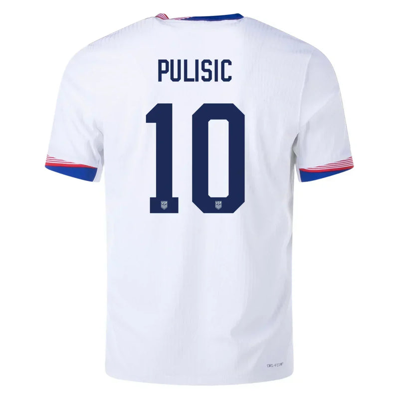 Camiseta Christian Pulisic Estados Unidos 24/25 Versión del Jugador I (Home) - Hombre