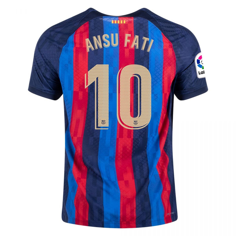 Camiseta Ansu Fati Barcelona 22/23 Versión del Jugador I (Home) - Hombre