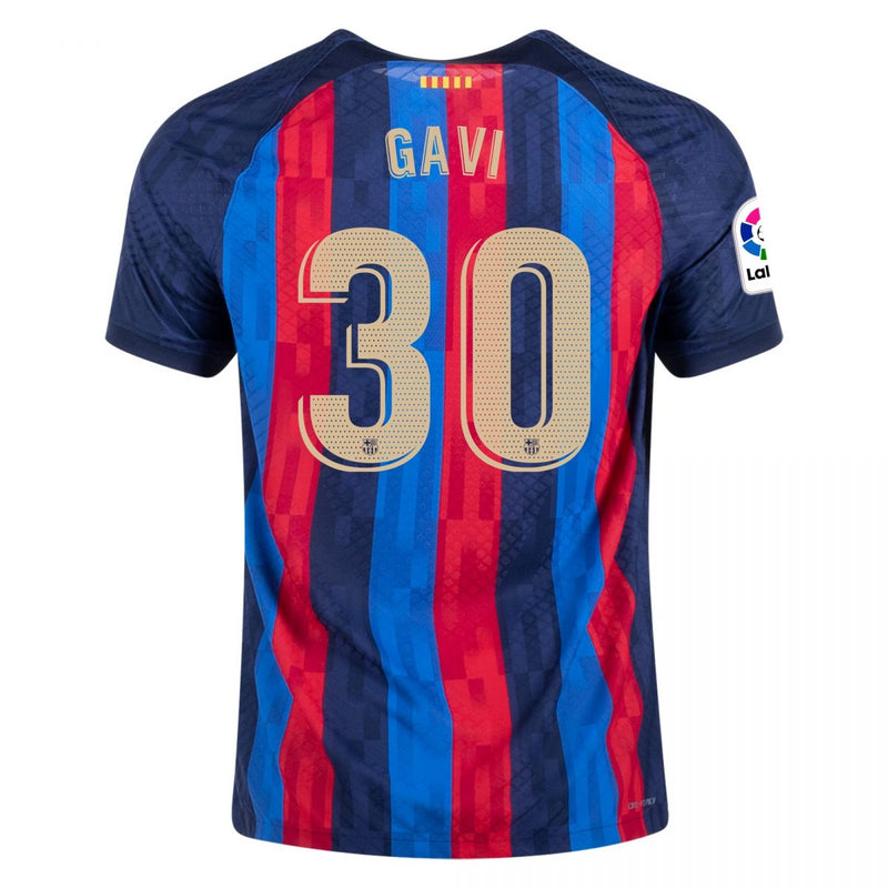 Camiseta Gavi Barcelona 22/23 Versión del Jugador I (Home) - Hombre